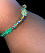 Load image into Gallery viewer, Green Knot San Judas Protection Bracelet