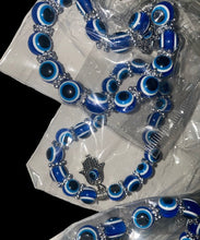 Load image into Gallery viewer, Evil Eye With Hamsa Hand Bracelet