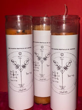 Load image into Gallery viewer, 7 DAY CANDLE 4TH PENTACLE OF JUPITER  "Wealth &amp; Riches"