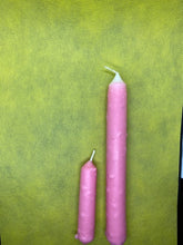 Load image into Gallery viewer, Pink Bleeding Candles Pair (2)