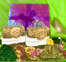Load image into Gallery viewer, SPELL IN A SOAP HONEY COMB LOVE SPELL RITUALIZED SOAP